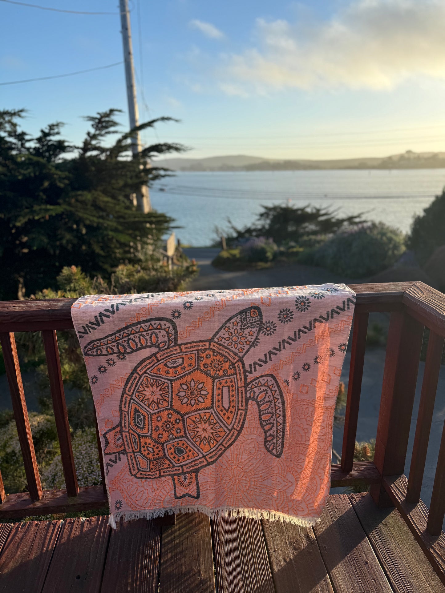 Turkish Towel/Throw - Turtle