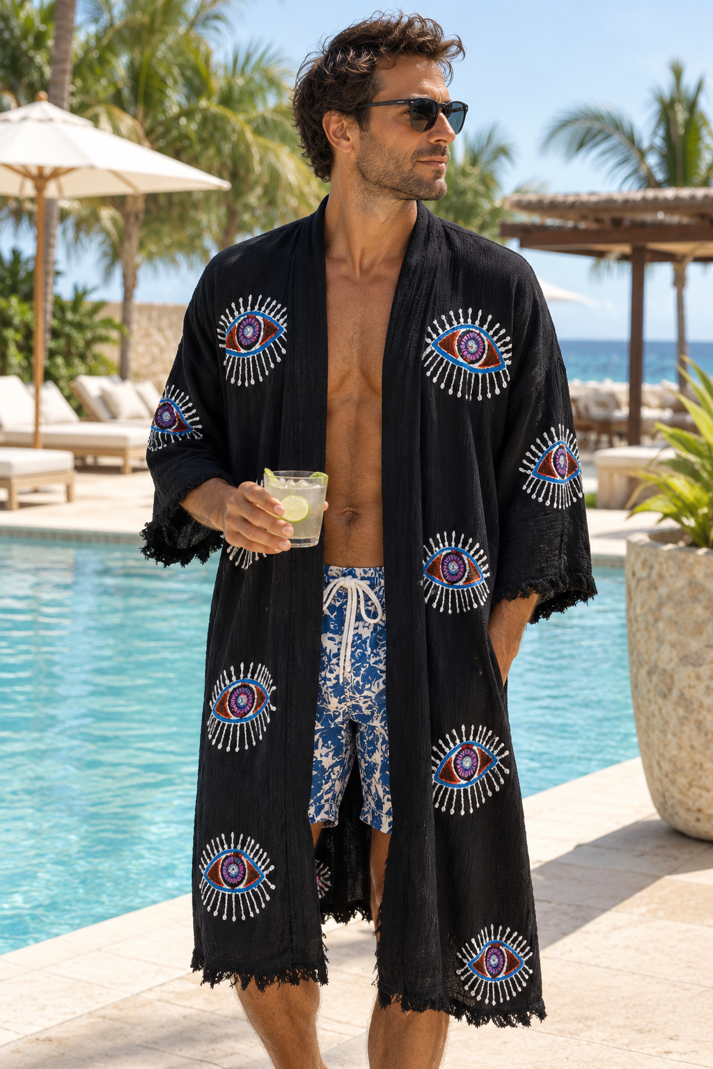 Colorful Eye Kimonos