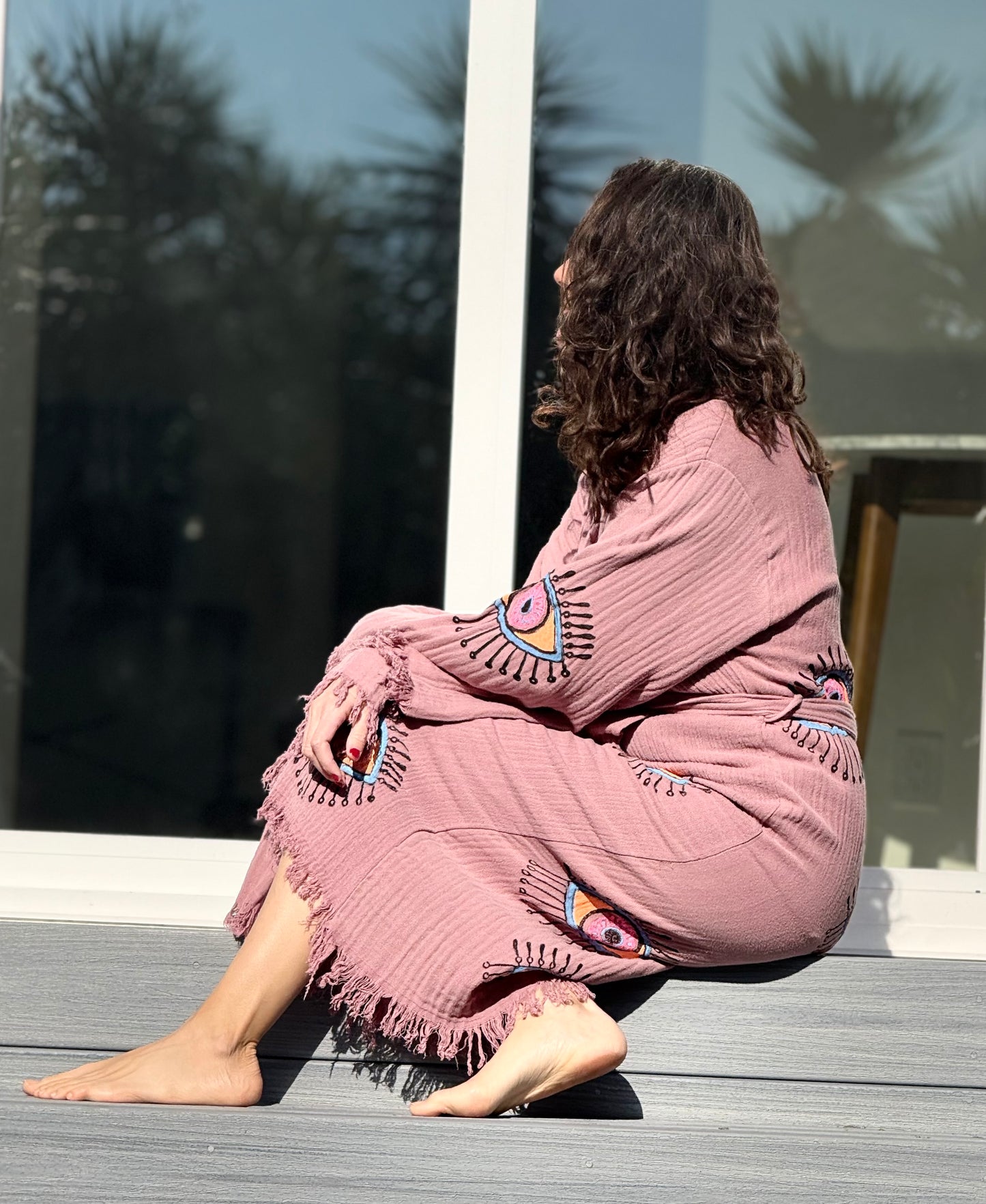 Colorful Eye Kimonos