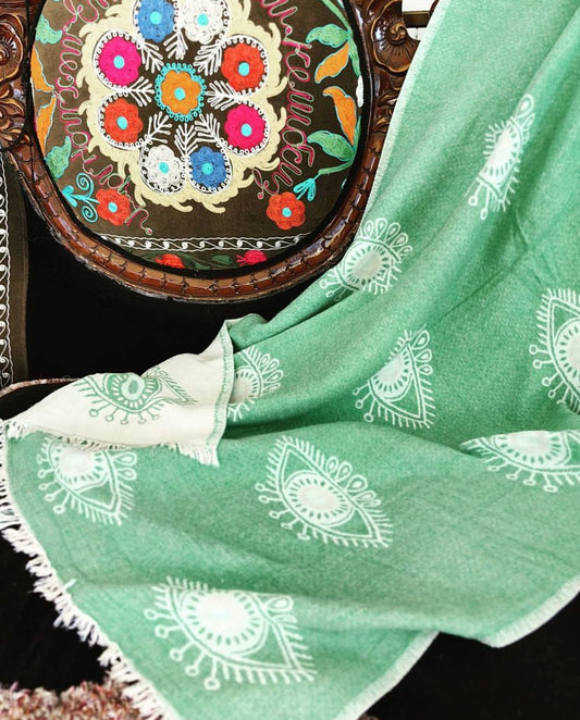Turkish Towel/Throw - Amulet Green