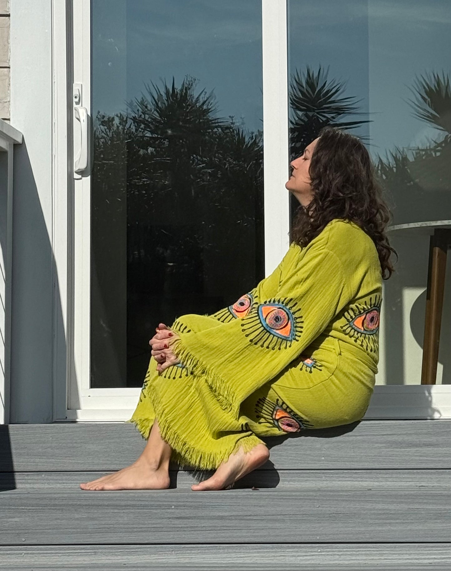 Colorful Eye Kimonos