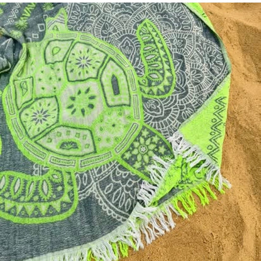 Turkish Towel/Throw - Turtle