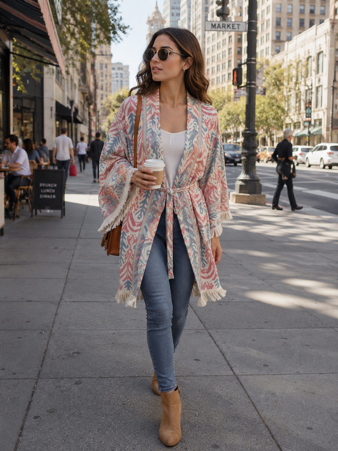 Kimono Jacket - 100% cotton