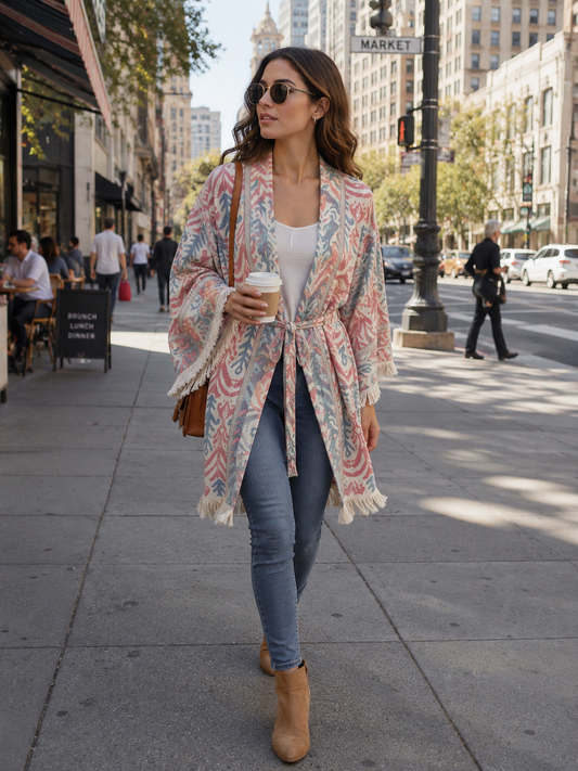 Kimono Jacket - 100% cotton