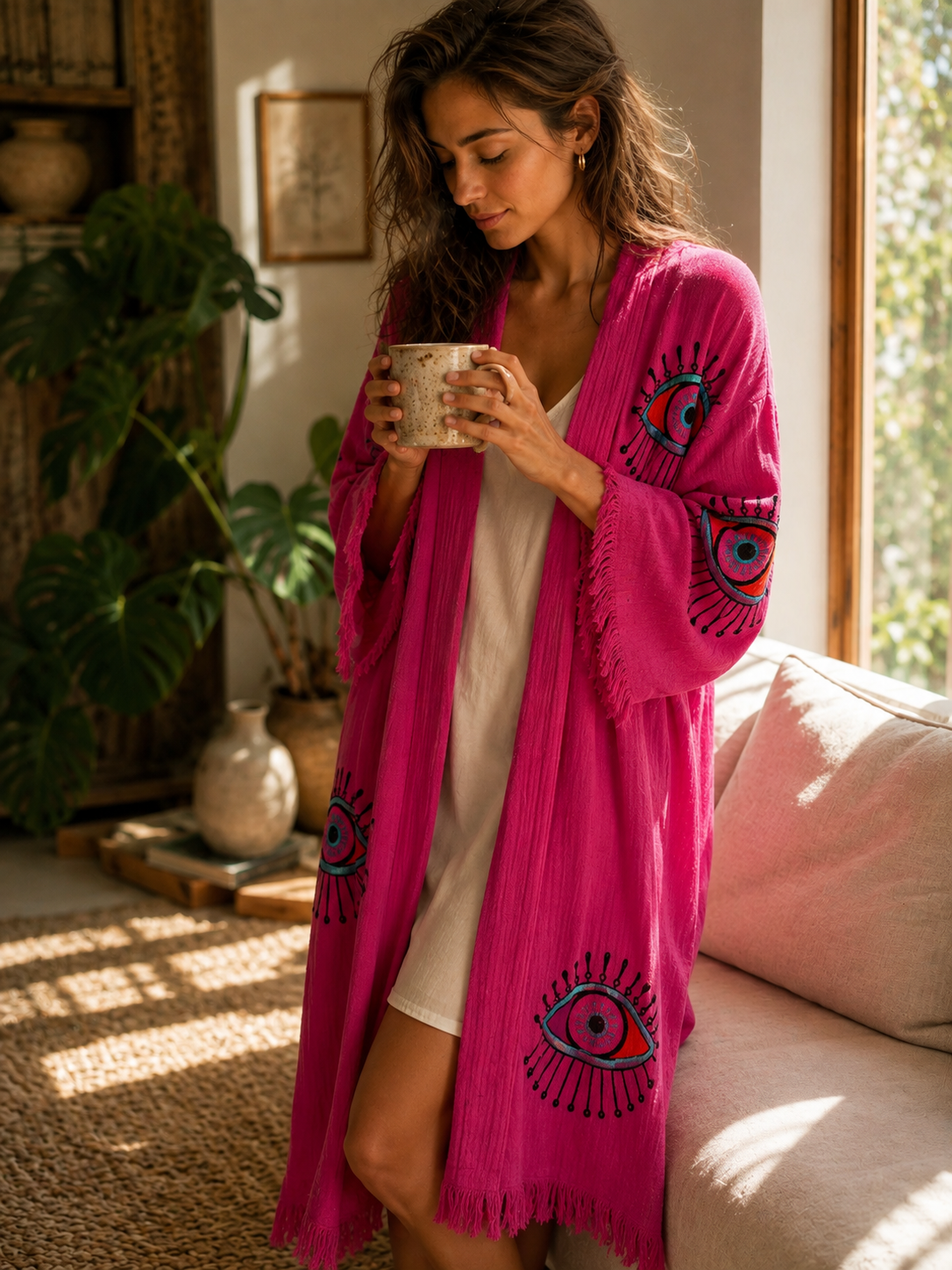Colorful Eye Kimonos